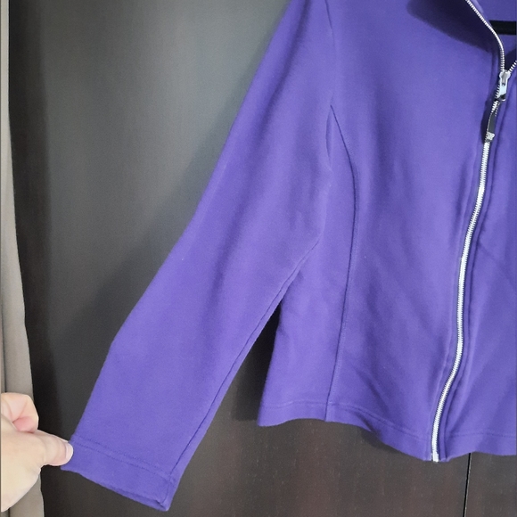 Weekenders Cotton Blend Sweat Jacket - Picture 6 of 8